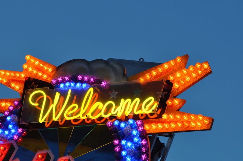 Leuchtbuchstaben Kirmes