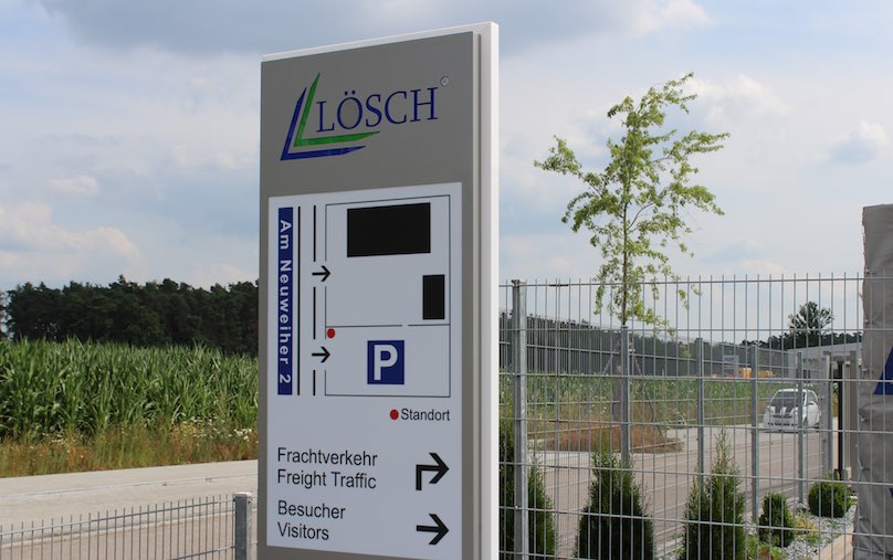 Firmenschilder Außen Beleuchtet Schmid Werbesysteme