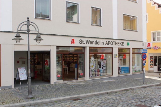 Apotheke Einzelbuchstaben aus Aluminium gefräst