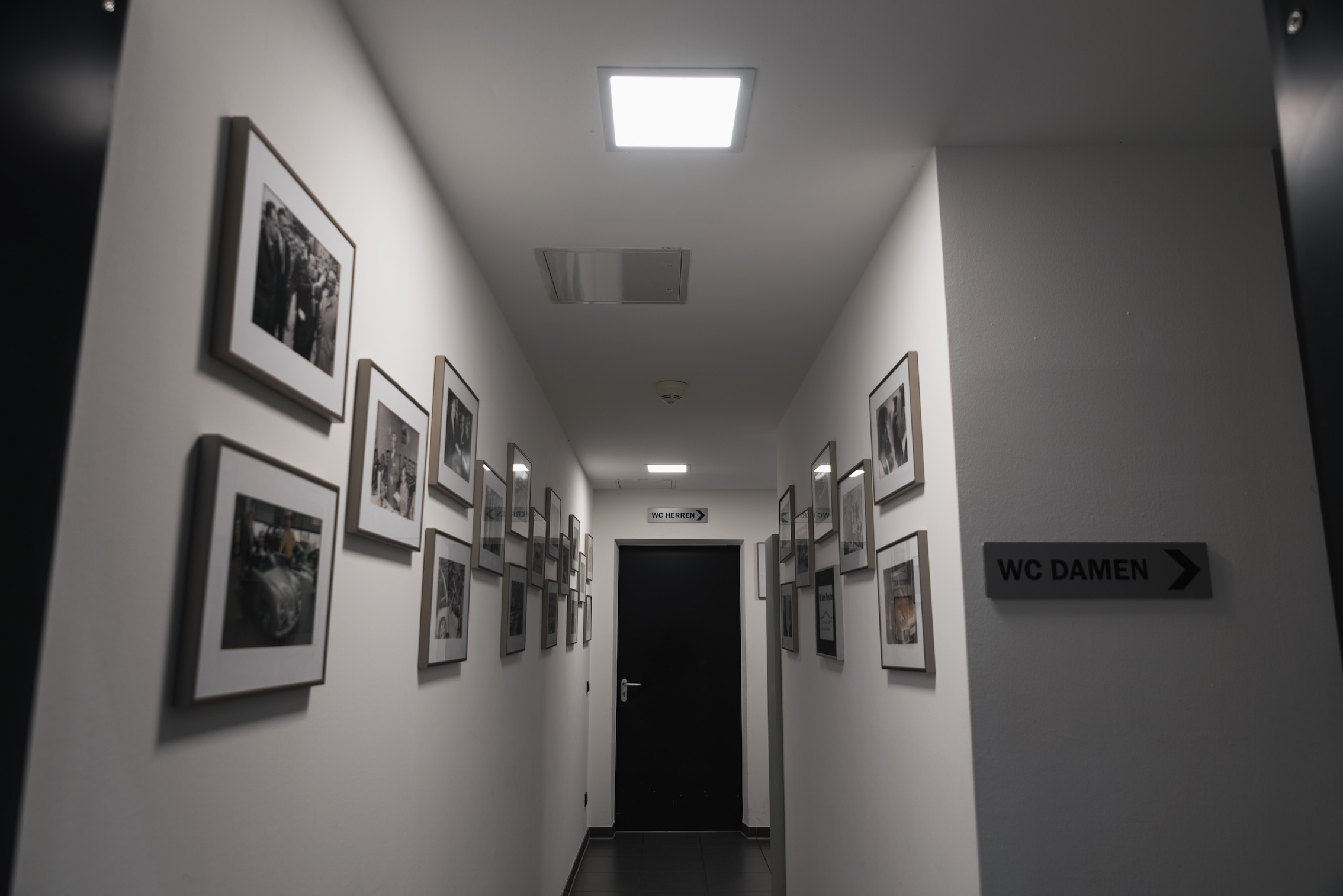 Büroräume Flur LED Umrüstung