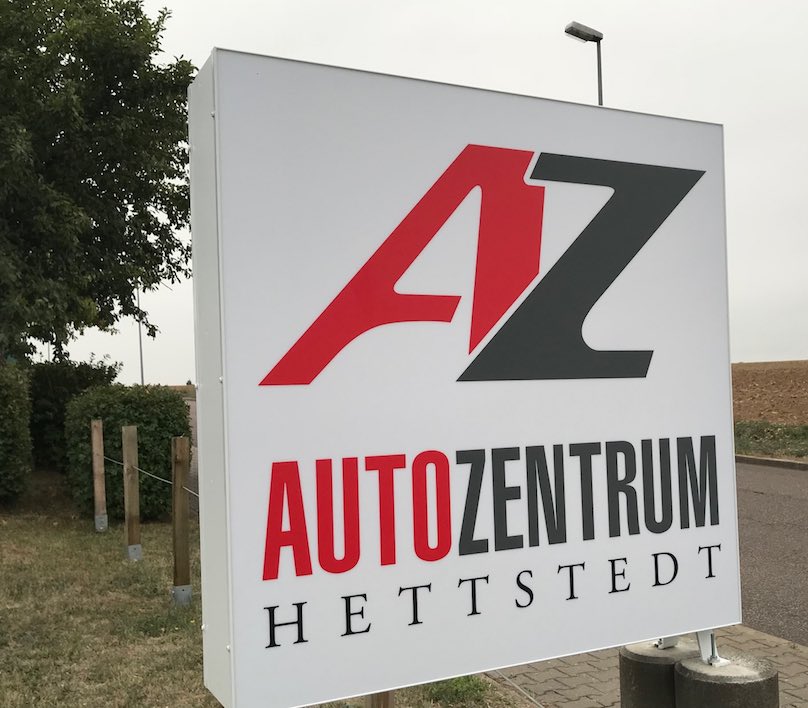 Leuchtkasten Autohaus