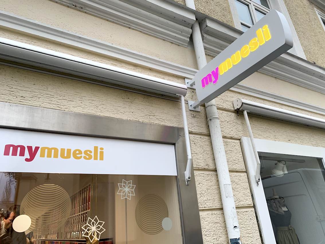 LED Nasenausleger Mymuesli in Passau