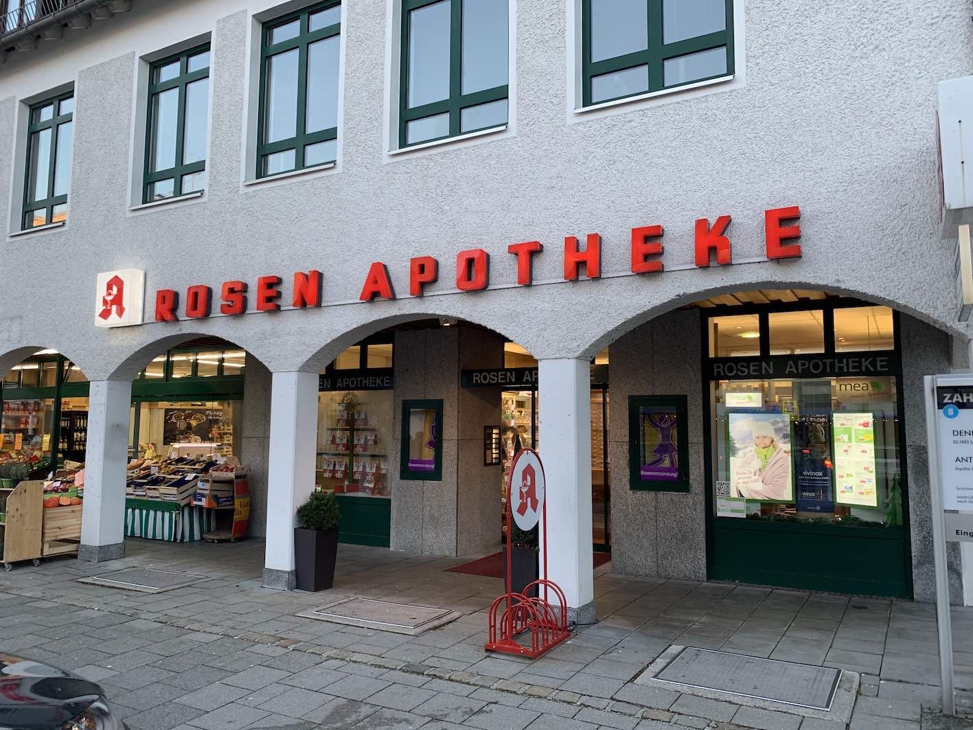 Apotheken Leuchtreklame Umrüstung