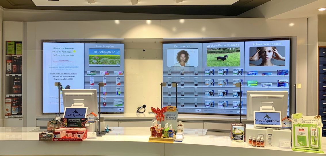 Apotheke Digital Signage