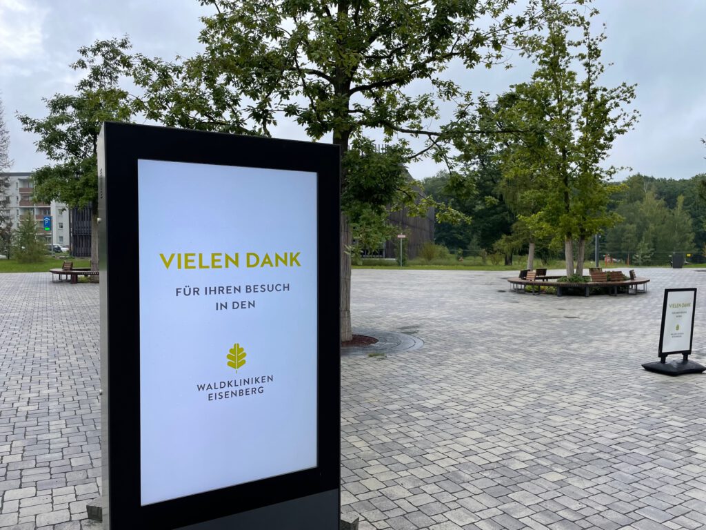 Digital Signage für Krankenhäuser