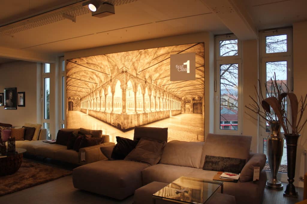 leuchtende spanntuchtransparente indoor