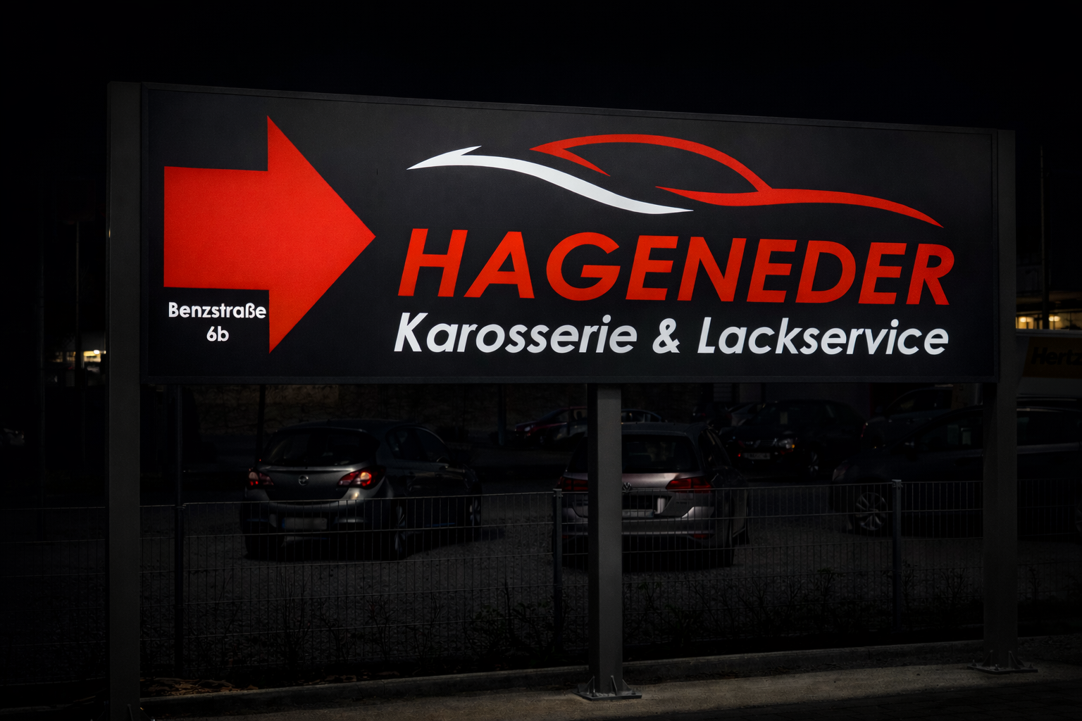 Hageneder Nachtansicht